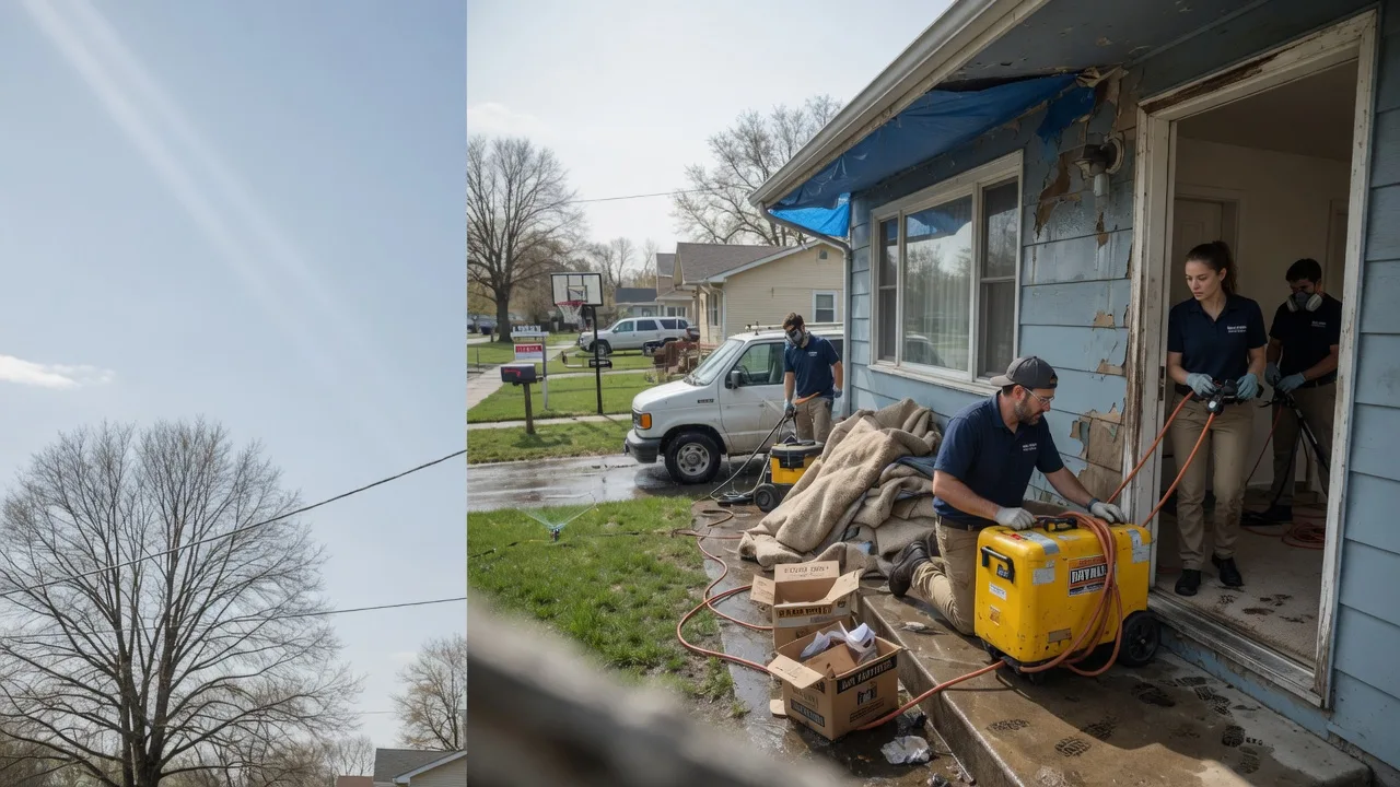 Basement Flood Cleanup in Girard, TX near me